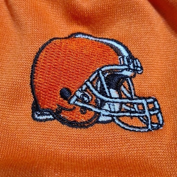 Cleveland Browns Gloves Orange Black‎ - Picture 2 of 3